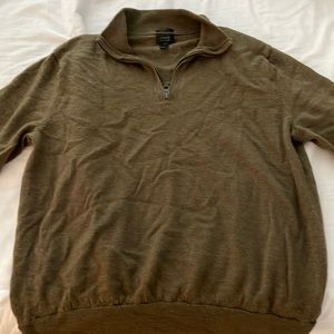 Merino Wool Men’s J.CREW Quarter-Zip